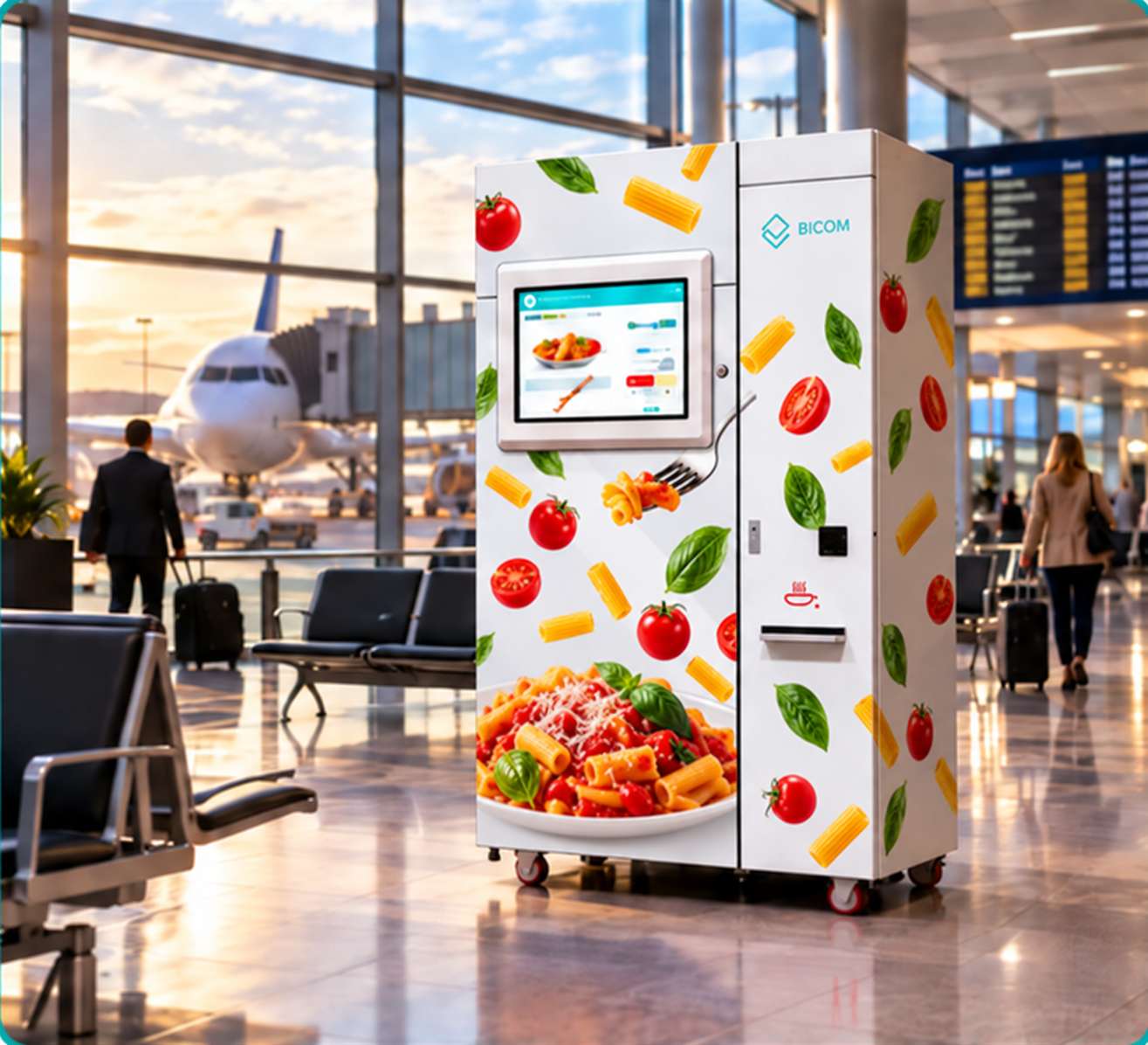 Illustrative example of MIDA · Airports