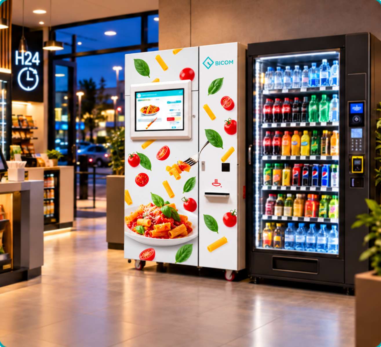 Illustrative example of MIDA · 24-hour stores