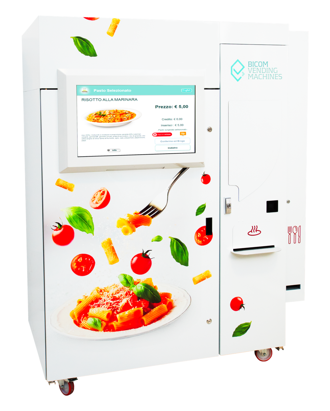 BICOM MIDA with touchscreen and integrated heating